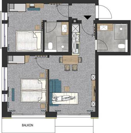 Imagen de la habitación del Hotel The Ischgl Lodge. Foto 7