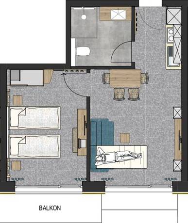 Imagen de la habitación del Hotel The Ischgl Lodge. Foto 8