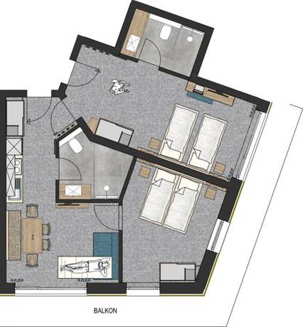Imagen de la habitación del Hotel The Ischgl Lodge. Foto 9
