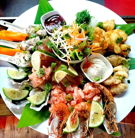 Imagen del bar/restaurante del Hotel The Islander, Rarotonga. Foto 19