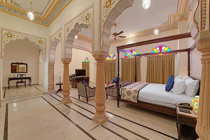 Imagen de la habitación del Hotel The Jaibagh Palace. Foto 27