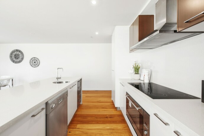 Imagen general del Hotel The Jetty Beach Apartment By Ready Set Host. Foto 9