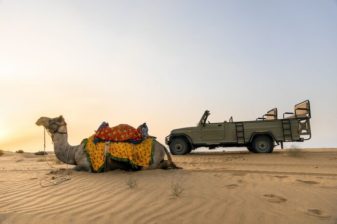 Imagen general del Hotel The Kafila Desert Camp. Foto 13
