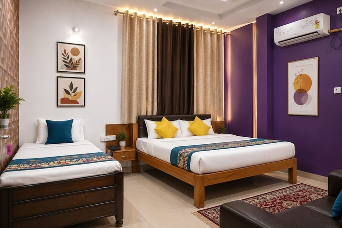 Imagen de la habitación del Hotel The Kashi Palace. Foto 5