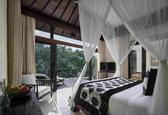 Imagen de la habitación del Hotel The Kayon Valley Resort Ubud. Foto 14