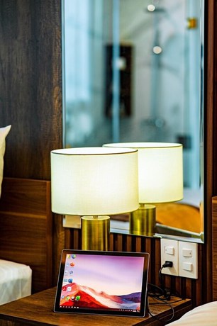 Imagen de la habitación del Hotel The King Hotel condotel Thai Nguyen. Foto 10