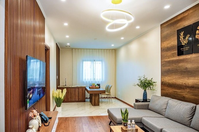 Imagen de la habitación del Hotel The King Hotel condotel Thai Nguyen. Foto 15