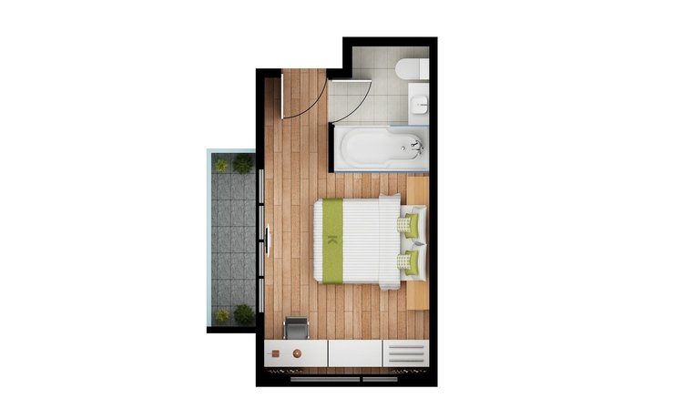 Imagen de la habitación del Hotel The Kingsford, Ascend Collection. Foto 9