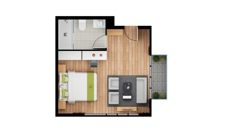 Imagen de la habitación del Hotel The Kingsford, Ascend Collection. Foto 13