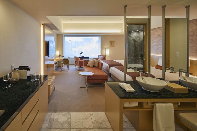 Imagen de la habitación del Hotel The Kitano Tokyo. Foto 8