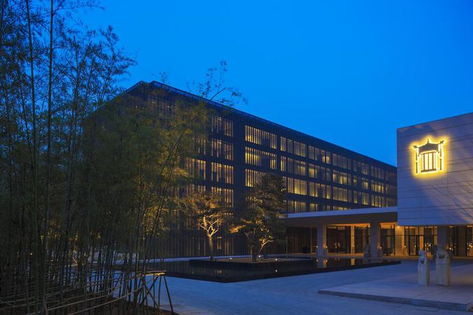 Imagen de los exteriores del Hotel The Lalu Qingdao China. Foto 14