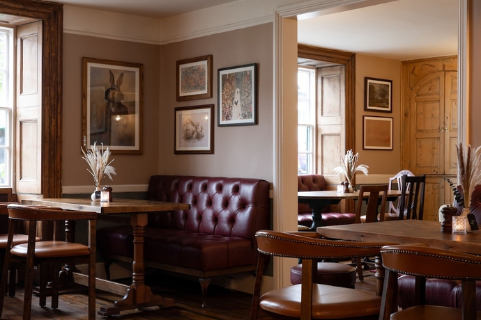Imagen del bar/restaurante del Hotel The Lamb Hindon. Foto 2