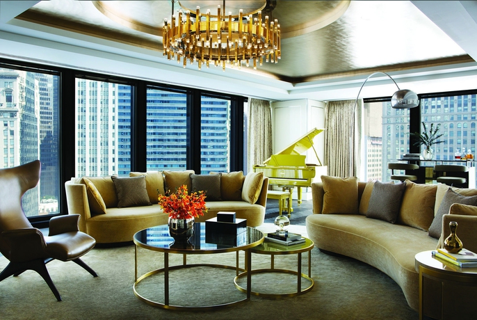 Imagen de los interiores del Hotel The Langham, Chicago. Foto 12