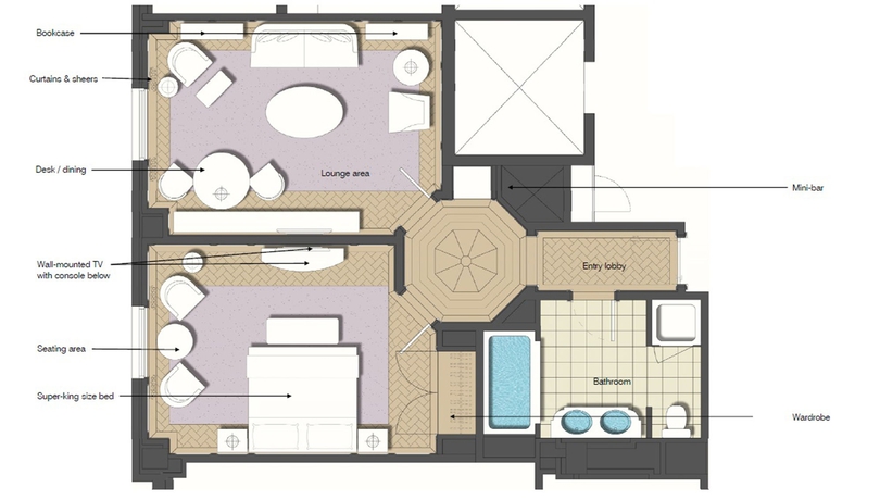 Imagen de la habitación del Hotel The Langham, Sydney. Foto 5