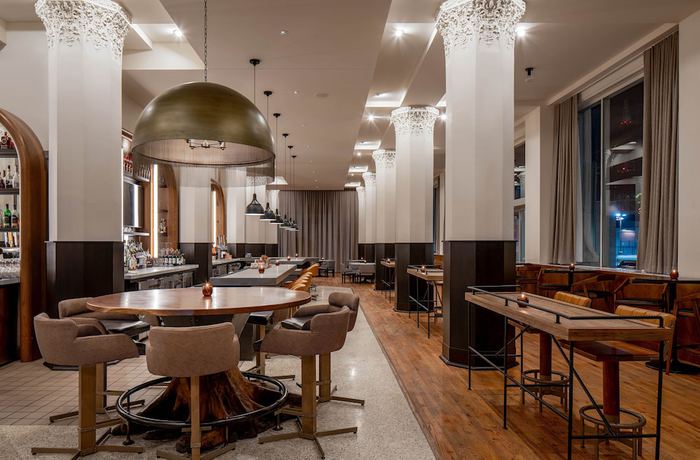 Imagen del bar/restaurante del Hotel The Last, San Luis. Foto 2