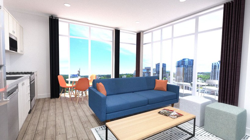 Imagen de la habitación del Hotel The Laundry Rooms Station Park Kitchener. Foto 5