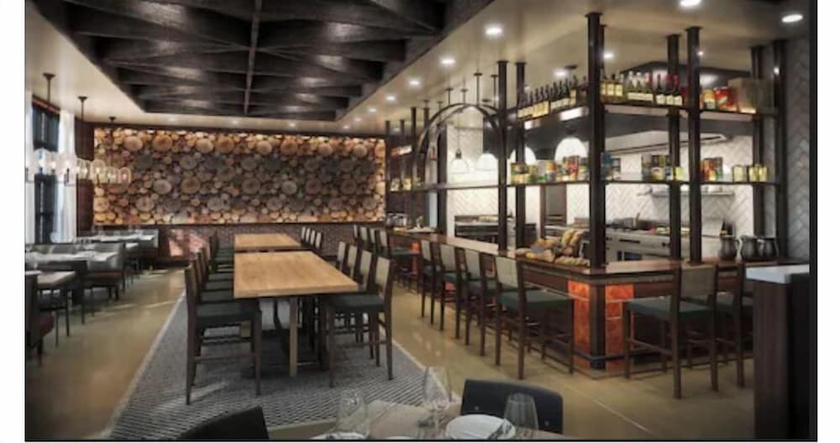 Imagen del bar/restaurante del Hotel The Lawrence Lawrenceville, Tapestry Collection Hilton. Foto 2
