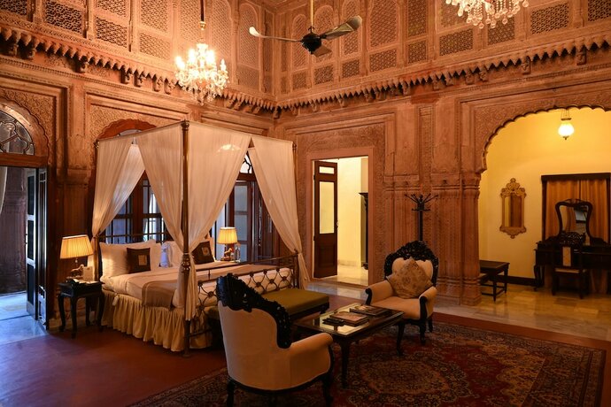 Imagen de la habitación del Hotel The Laxmi Niwas Palace. Foto 24
