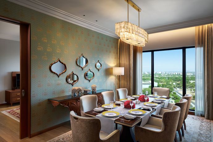 Imagen de la habitación del Hotel The Leela Gandhinagar. Foto 5