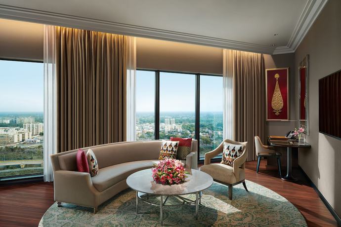 Imagen de la habitación del Hotel The Leela Gandhinagar. Foto 7