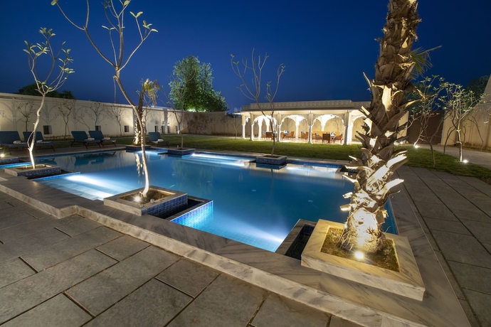 Imagen de la piscina del Hotel The Legacy Mandawa. Foto 18