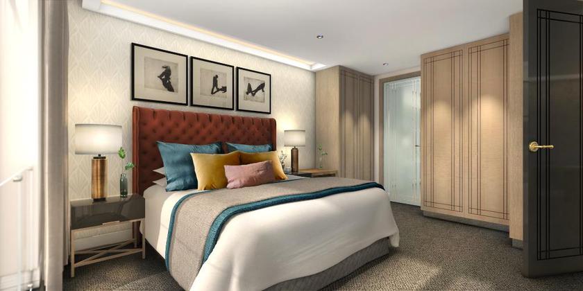Imagen de la habitación del Hotel The Leonardo. Foto 6