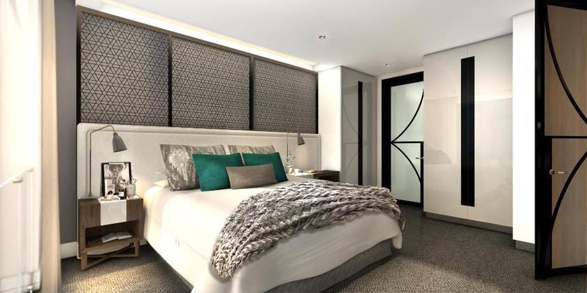 Imagen de la habitación del Hotel The Leonardo. Foto 11