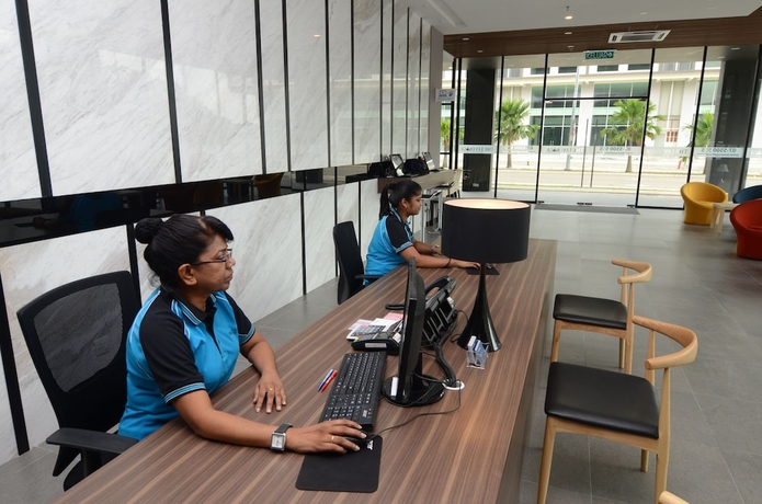 Imagen de los interiores del Hotel The Leverage Business Skudai. Foto 13