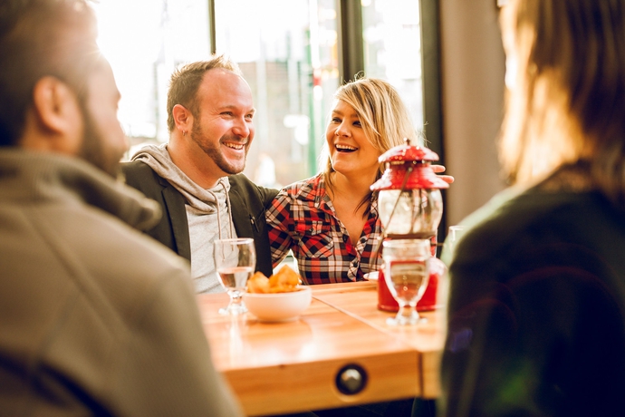 Imagen del bar/restaurante del Hotel The Listel Vancouver. Foto 4