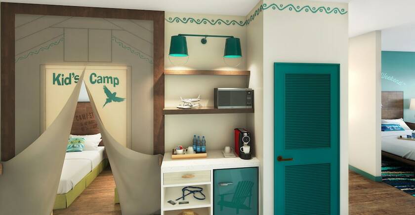 Imagen de la habitación del Hotel The Lodge At Camp Margaritaville. Foto 12