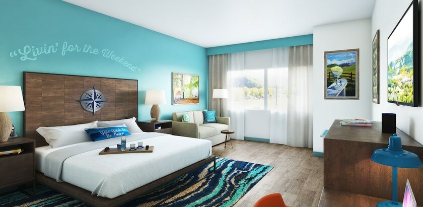 Imagen de la habitación del Hotel The Lodge At Camp Margaritaville. Foto 15