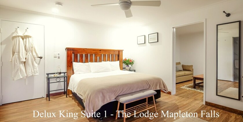 Imagen de la habitación del Hotel The Lodge Mapleton Falls. Foto 5