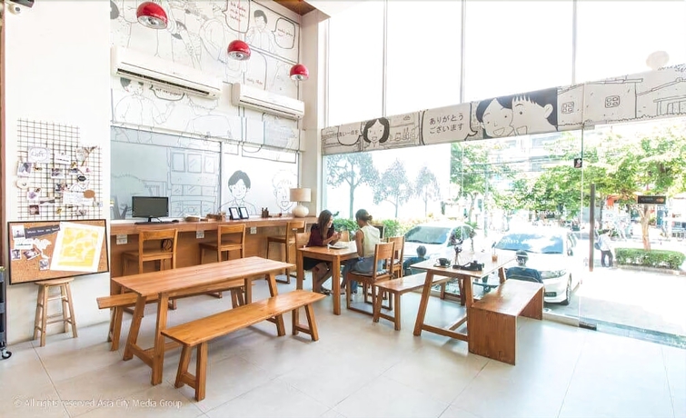 Imagen de los interiores del Hotel The Loft 77. Foto 19
