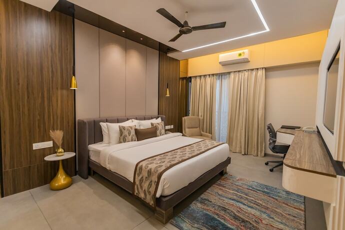Imagen de la habitación del Hotel The Lotus County Club And Resort. Foto 17
