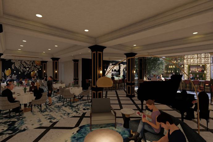 Imagen del bar/restaurante del Hotel The Lytle Park , Autograph Collection. Foto 4