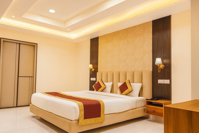 Imagen de la habitación del Hotel The Maheshwar. Foto 4