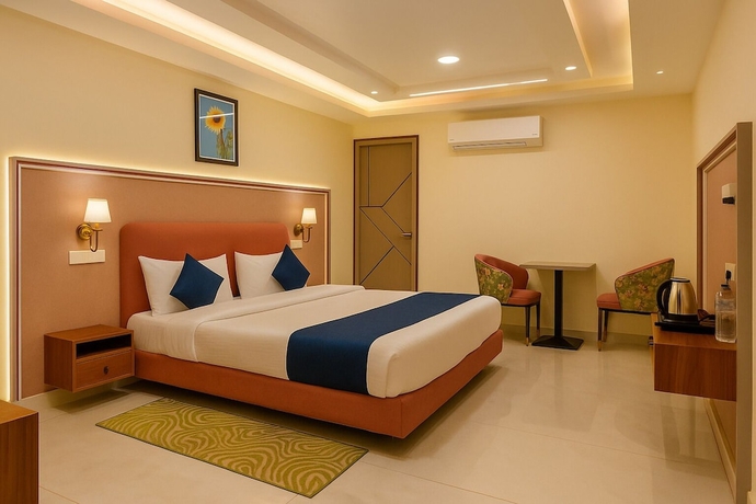 Imagen de la habitación del Hotel The Maheshwar. Foto 7