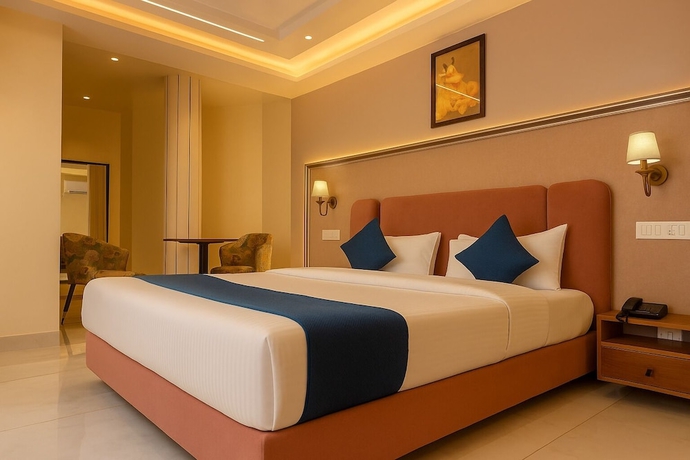 Imagen de la habitación del Hotel The Maheshwar. Foto 9