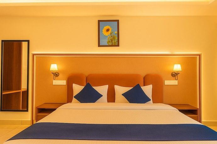 Imagen de la habitación del Hotel The Maheshwar. Foto 11