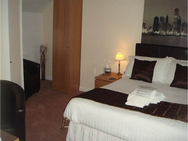 Imagen de la habitación del Hotel The Manian. Foto 15