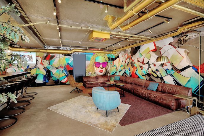 Imagen de los interiores del Hotel The Match, Eindhoven. Foto 17