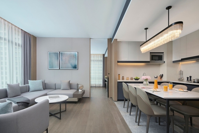 Imagen de la habitación del Hotel The Meixi Lake, Changsha - Marriott Executive Apartments. Foto 6