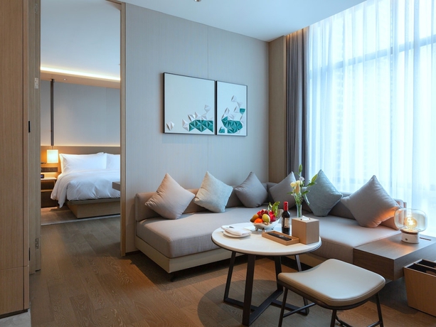 Imagen de la habitación del Hotel The Meixi Lake, Changsha - Marriott Executive Apartments. Foto 12