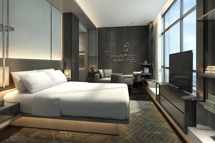 Imagen de la habitación del Hotel The Meixi Lake, Changsha - Marriott Executive Apartments. Foto 1