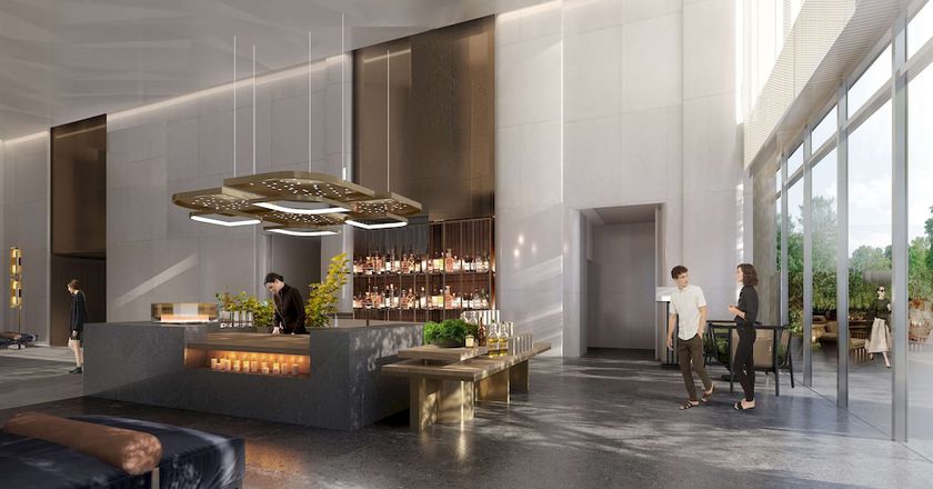 Imagen de los interiores del Hotel The Mercury Garden Shenzhen Nanshan, A Tribute Portfolio Hotel. Foto 12