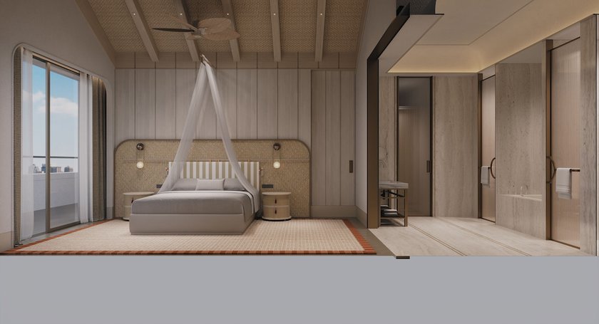 Imagen de la habitación del Hotel The Mermoon Resort Hainan Tufu Bay, Tapestry By Hilton. Foto 4