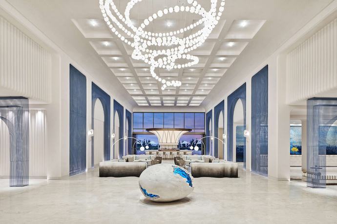 Imagen de los interiores del Hotel The Mermoon Resort Hainan Tufu Bay, Tapestry By Hilton. Foto 12