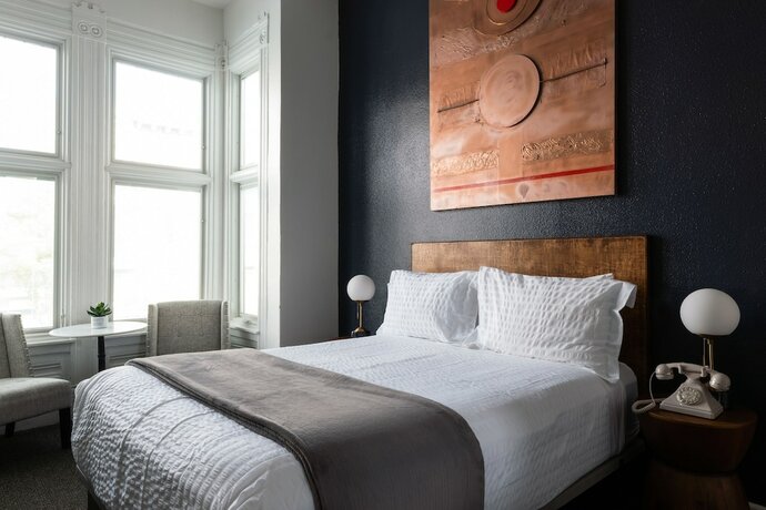Imagen de la habitación del Hotel The Metro, San Francisco. Foto 15