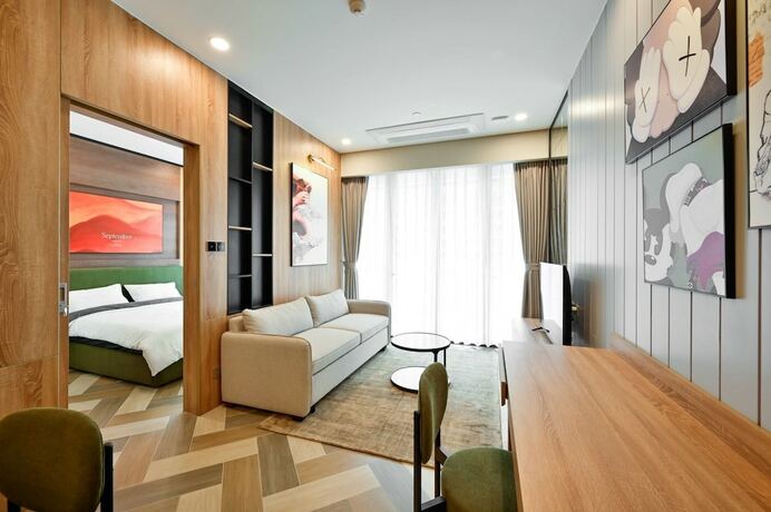 Imagen de la habitación del Hotel The Metropole Thu Thiem Luxury Vacation. Foto 18