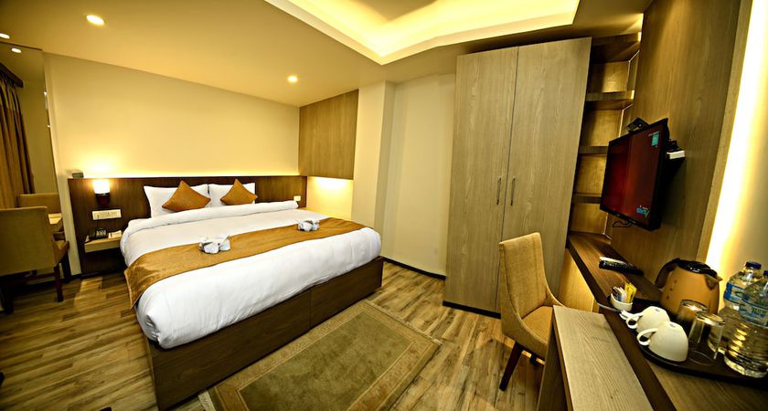 Imagen de la habitación del Hotel The Milestone Hotel and Spa. Foto 7
